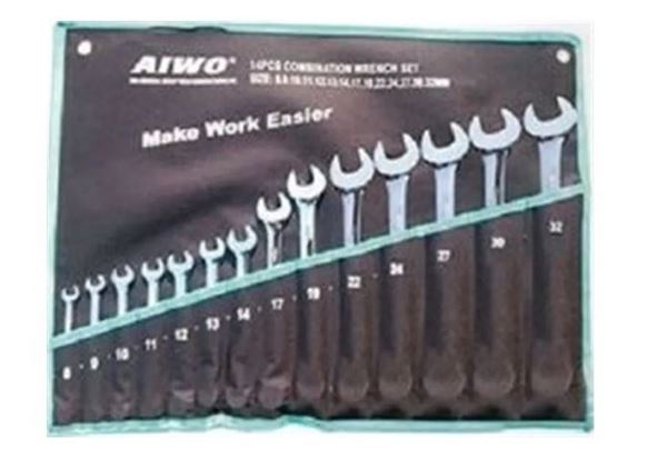 Picture of 14 PCS combination wrench set