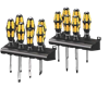 Picture of  Screwdriver set Kraftform Wera: Chiseldriver and rack, 13 pieces WERA