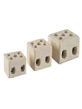 Picture of Porcelain Connector 2 Pole