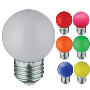 Picture of LED BULB BALL 1W BLUE