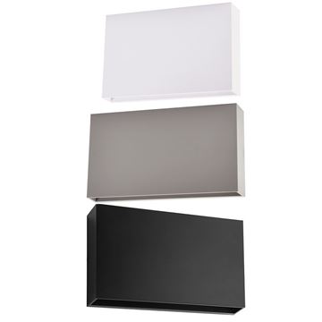 Picture of PLASTIC WALL LIGHT U&D 12W 3K BLACK