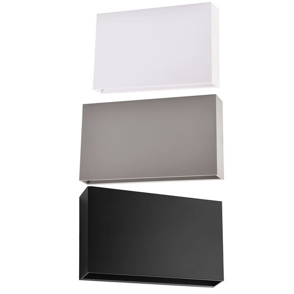 Picture of PLASTIC WALL LIGHT U&D 12W 3K BLACK