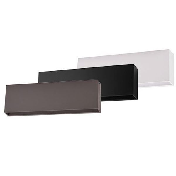 Picture of PLASTIC WALL LIGHT DOWN 6W 3K BLACK