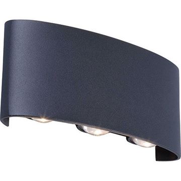 Picture of Aluminium , up/down  6*2W  220-240V IP54
