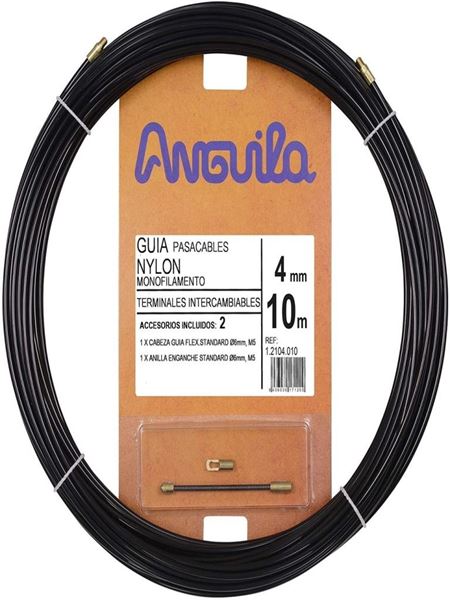 Picture of Anguila  Nylon 4mm Black 10m
