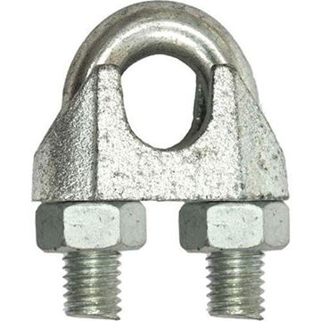 Picture of Steel cable clamp 8mm "5/16