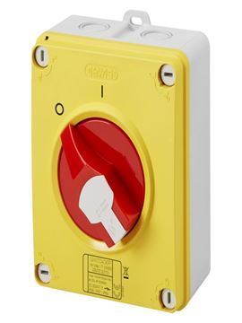 Picture of ISOLATOR HP INSUL. BOX 32A 4P EMERGENCY