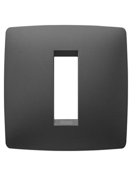 Picture of ONE PLATE 3-SATIN BLACK