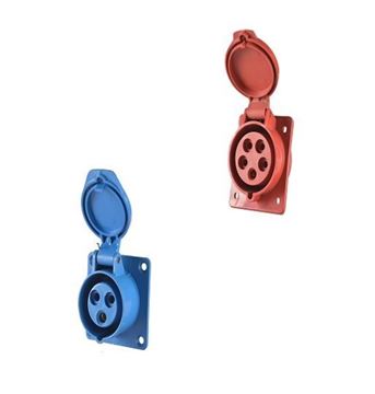 Picture of PANEL SOCKET CEE 3*16