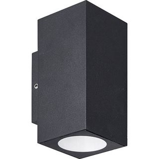 תמונה של ג.ת. VEGA UP/DOWN מרובע 2.7K 2X3W אור חם שחור
