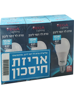 Picture of LED BULB INCA. 15W E27 DL 3 PACK