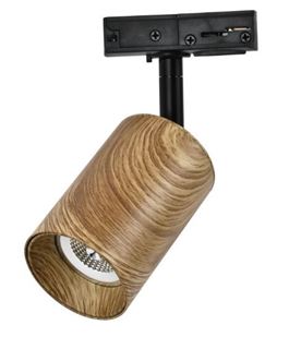 Picture of POLKA WOOD TRACK LIGHT GU10 LAMP HOLDER