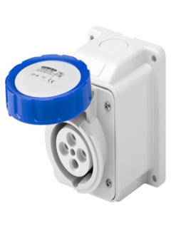 Picture of IP67 10°W.RECEPTACLE 2P+E 16A 23