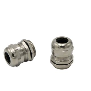 Picture of METAL CABLE GLAND(HX-NTM21-12,6-12mm/NICKEL PLATED BRASS)