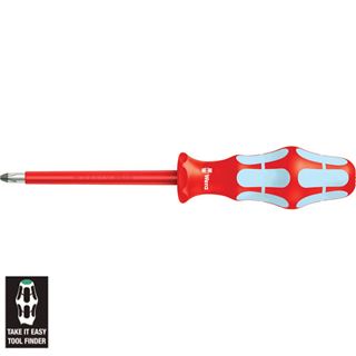 תמונה של מברג פיליפס PH2 פלדת אלחלד (נירסטה) WERA 1000V