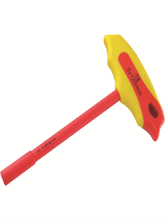 תמונה של מפתח/ידית T בוקסה מבודדת VDE 1000V 12mm