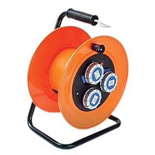 Picture of CABLE REEL WITH 3 CEE SOCKET 3*16A IP67