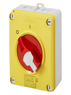 Picture of ISOLATOR HP INSUL. BOX 32A 4P EMERGENCY