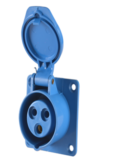 Picture of PANEL SOCKET CEE 3*16