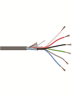 Picture of ELECT.CABLE 2X1X22#-TS-PV-C-V - Drum 500m