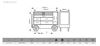 Picture of 53" Special Tool Trolley with 8 Drawers and Side Cabinet  BAHCO