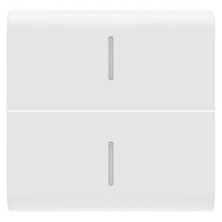 Picture of INTERCH. BUTTON WITH 2 DIFFUSERS 2M WH