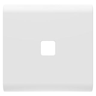 Picture of INTERCH. BUTTON WITH LENS 2M SAT.WH