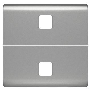 Picture of INTERCH. BUTTON WITH 2 LENSES 2M BLACK
