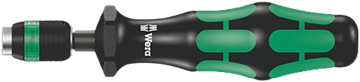 Picture of Series 7400 Kraftform torque screwdrivers with a customised factory pre-set measurement value, handle size 89 mm WERA