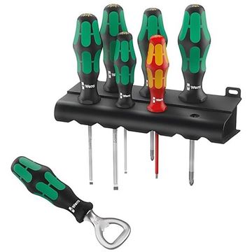 Picture of 7-piece screwdriver set + Vera bottle opener