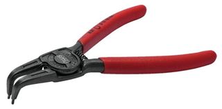 תמונה של פלייר טבעות חיצוני, מכופף 90°  קפיץ לפתיחה  נגד החלקה ידיות ארגונומיות 290 מ"מ תחום עבודה 85-140 מ"מ NWS