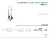 תמונה של עגלת משא מקצועית אלומ' 2 ב-1 200/250 ק"ג