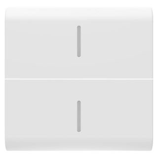 Picture of INTERCH. BUTTON WITH 2 DIFFUSERS 2M S.WH