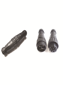 Picture of M22 3pin male-female screw fixin