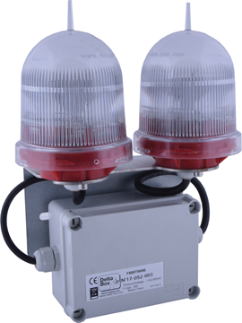 Picture of obstruction lights low intensity