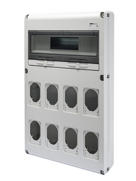 Picture of Q-DIN 20 MODULES - 8 FLANGE IEC 16/32A IP44/67 - IP65
