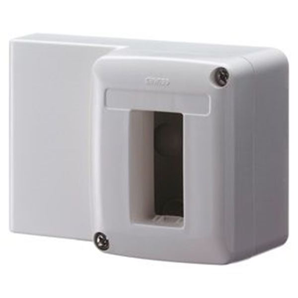 Picture of 1 GANG COMP.BOX SYSTEM WHITE9016
