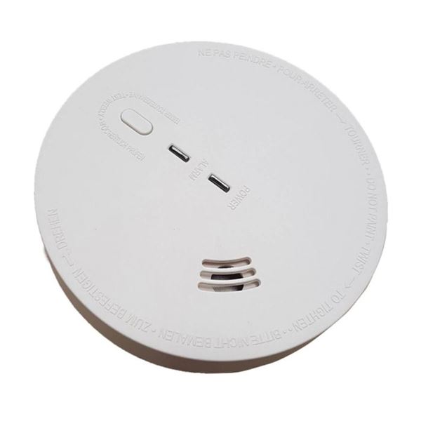 תמונה של גלאי עשן  תקני 230V + סוללת גיבוי