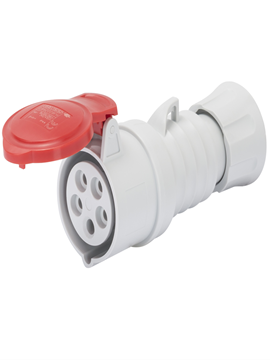 Picture of IP44 CONNECTOR 3P+N+E 32A 400V 6