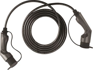 Picture of CHARGING CABLE 32A 3PH T2 5M STRAIGHT BLACK