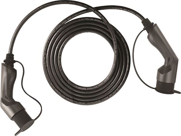 Picture of CHARGING CABLE 32A 3PH T2 5M STRAIGHT BLACK