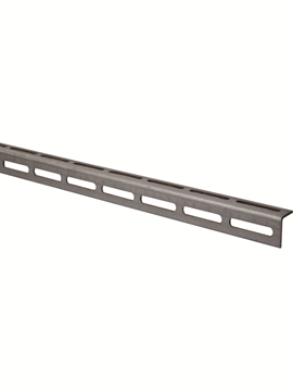 Picture of L profile 30x30X3 double side Slotted Hole10x80 step 100 PG