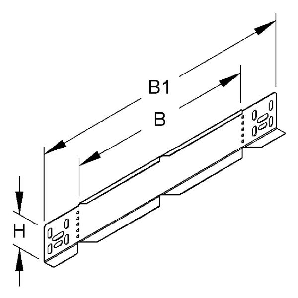 Picture of מחיצה לתעלה פח מחורצת RW 60