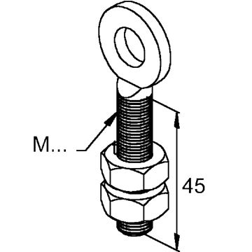 Picture of טבעת שרשרת + מוט הברגה RCM 8