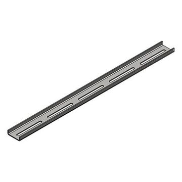 Picture of U profile 40x12X2 single side Slotted Hole10x25 step 50 PG