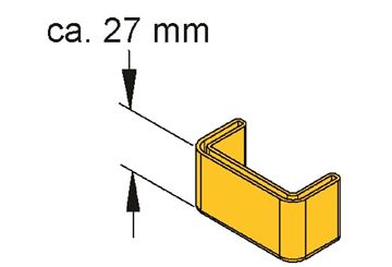 Picture of פלסטיק לעמוד לחיבור זרועות U50 דגם K 50