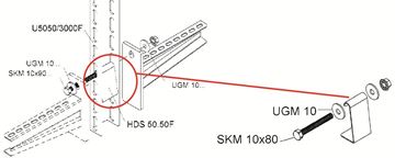 Picture of ערכה לחיבור זרוע KTA לעמוד HDS 50.50 F