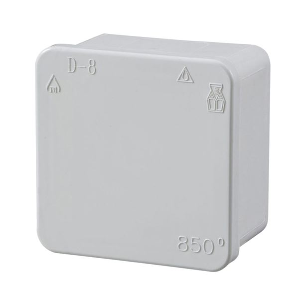 תמונה של קופסה D-8 אפור אטום 50*80*80 חלק