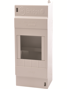 תמונה של לוח עה"ט ל-4 חצי אוטומט