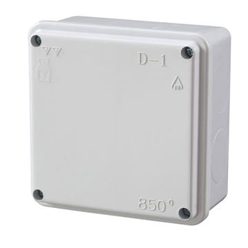Picture of D-1 Smooth Box 100x100x50 Gray